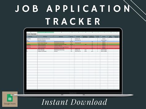 Application Tracker Template