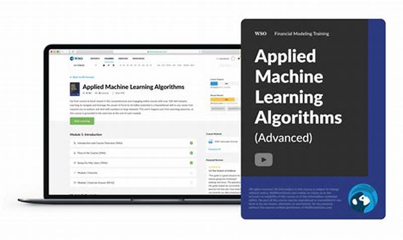 Applied Machine Learning Edinburgh Course Catalog