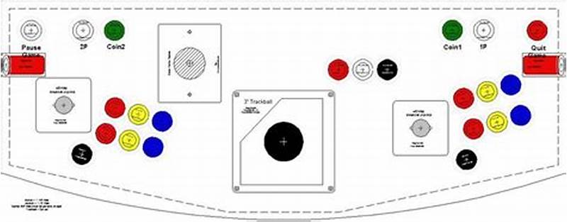Arcade Control Panel Layout Printable