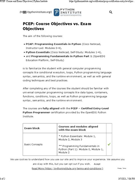 Are All Classes Listed In Course Catalog Pcep