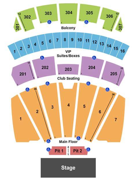 Arizona Federal Theatre Seating Chart