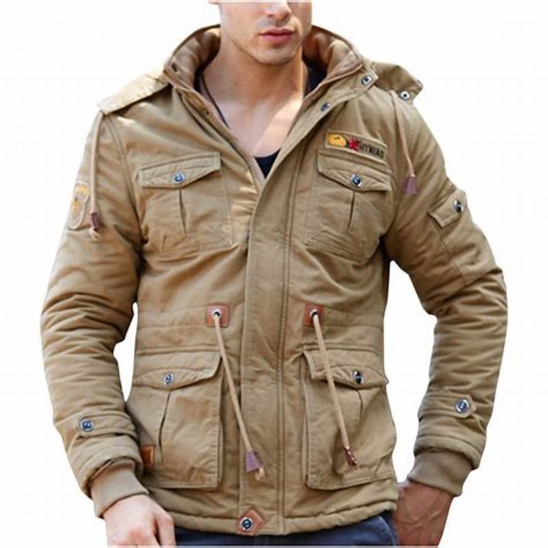 Army Pattern Jacket For Men