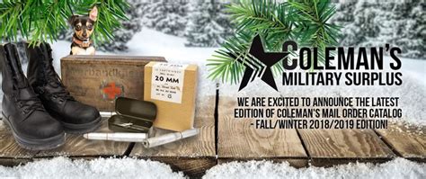 Army Surplus Catalog Request