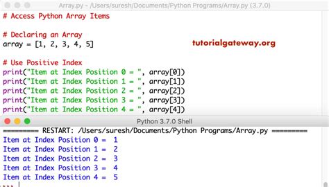 Array of Object Python