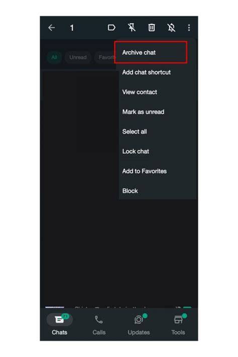 Arsipkan Chat
