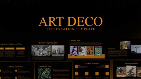 Art Deco Slides Template