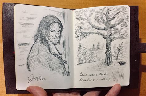 Arthur Morgan Journal Drawings