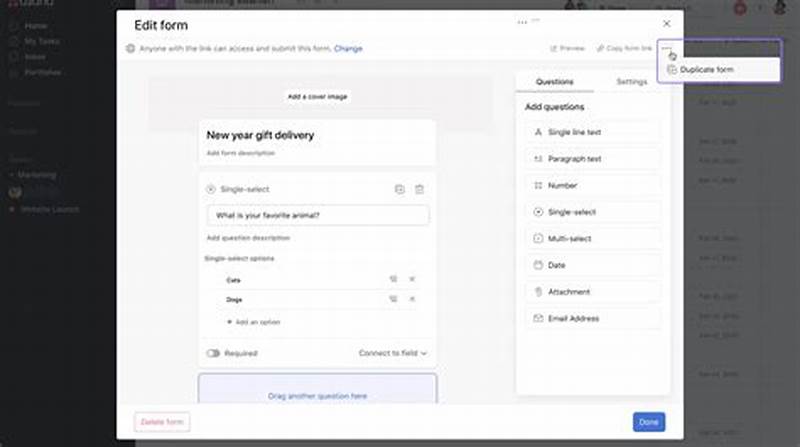 Asana Copy Form To Another Project