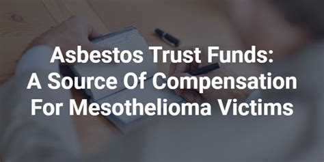 Asbestos Trust Funds: How to Get Financial Help