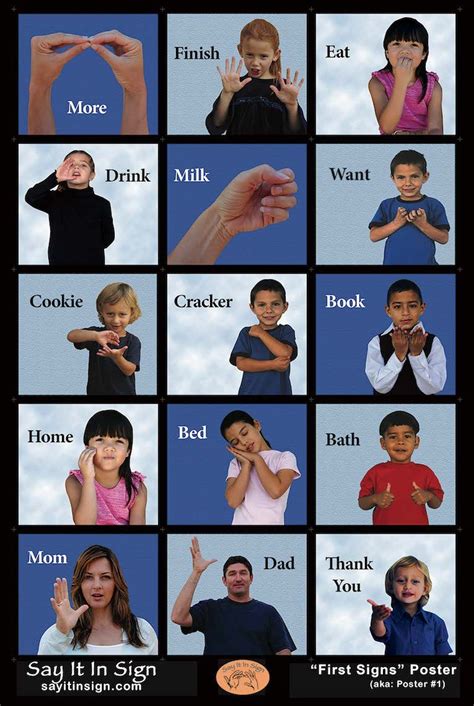 Asl Printable Signs
