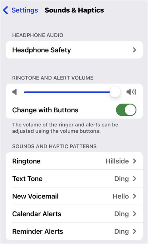 Assigning Specific Sounds for Different Types of Notifications on iOS 16