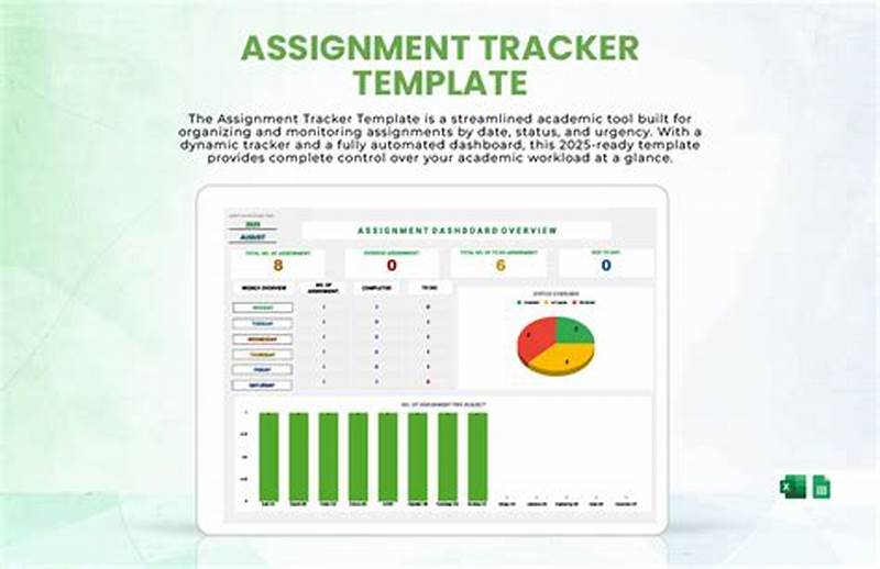 Assignment Tracking Template