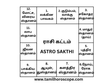 Astro Birth Chart Tamil