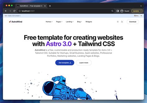 Astro Blog Template