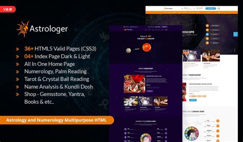 Astrologer Website Template