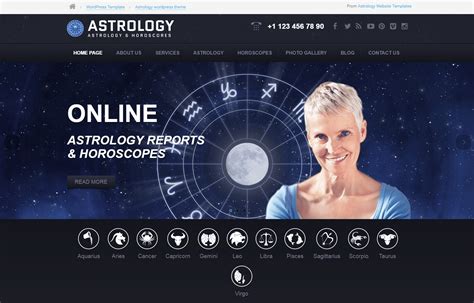 Astrology Blogger Templates