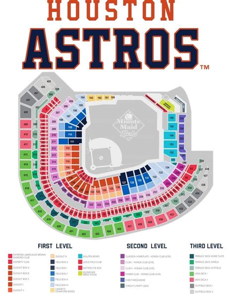 Astros Seat Chart