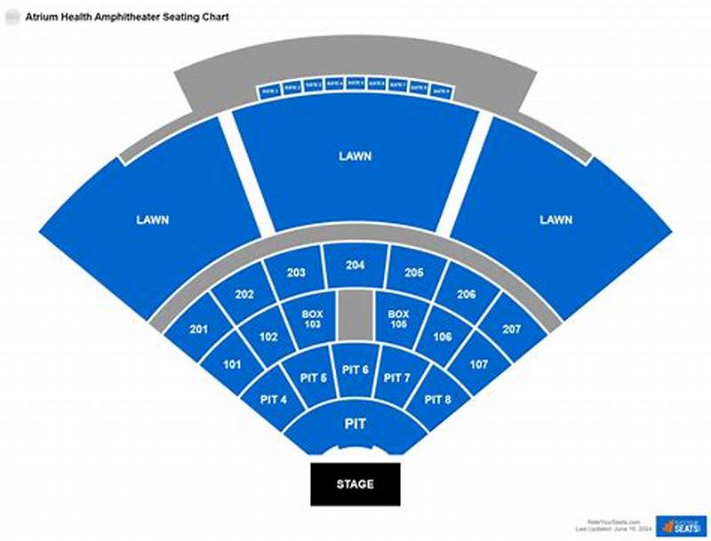 Atrium Amphitheater Seating Chart