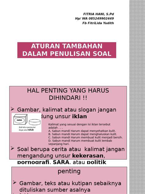 Aturan Tambahan