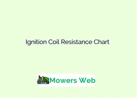 Atv Ignition Coil Resistance Chart