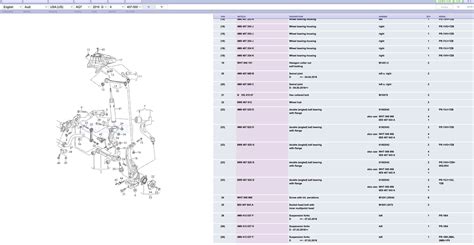 Audi Part Number Catalogue