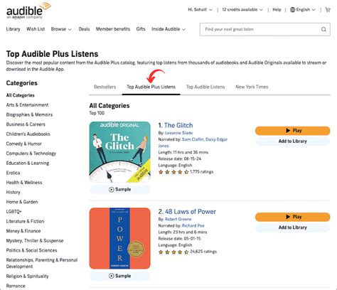 Audible Catalog Plus