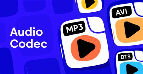 Audio codec icons