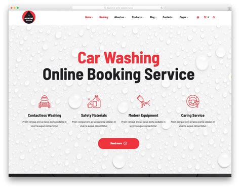 Auto Detailing Website Template