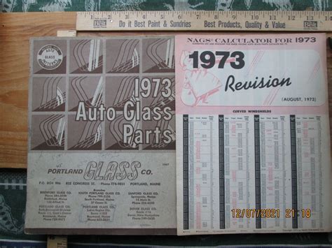 Auto Glass Parts Catalogs