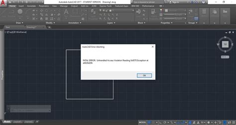 AutoCAD Error