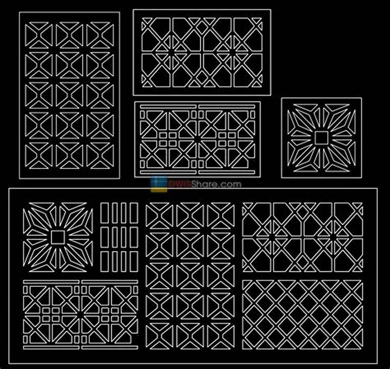 Autocad Repeat Pattern