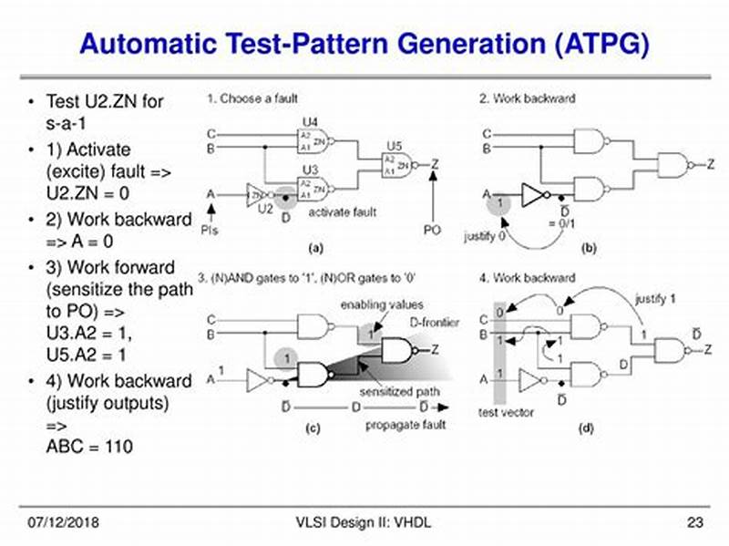 Automatic Test Pattern Generation In Vlsi