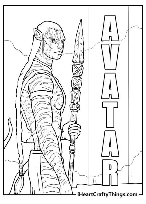 Avatar Coloring Pictures