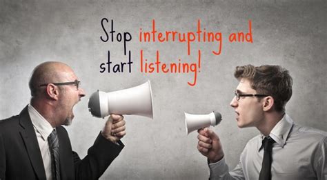 Avoid Interrupting