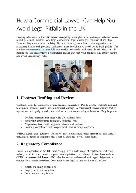 Avoiding Commercial Lawyers with Experience in Corporate Law: A Practical Guide