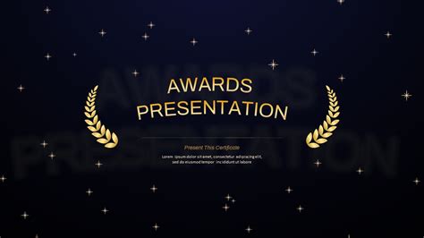 Awards Presentation Template