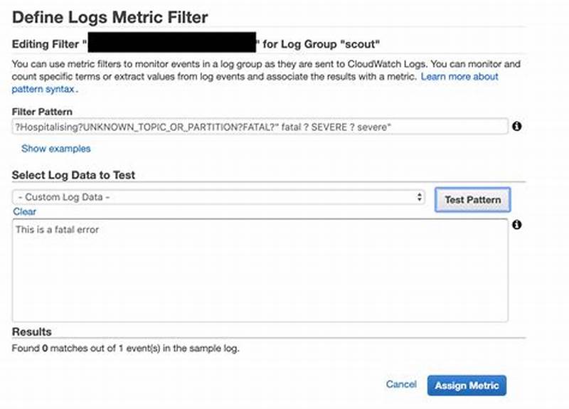 Aws Logs Filter Log Events Filter Pattern