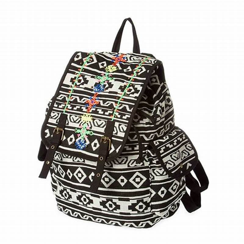 Aztec Pattern Backpack