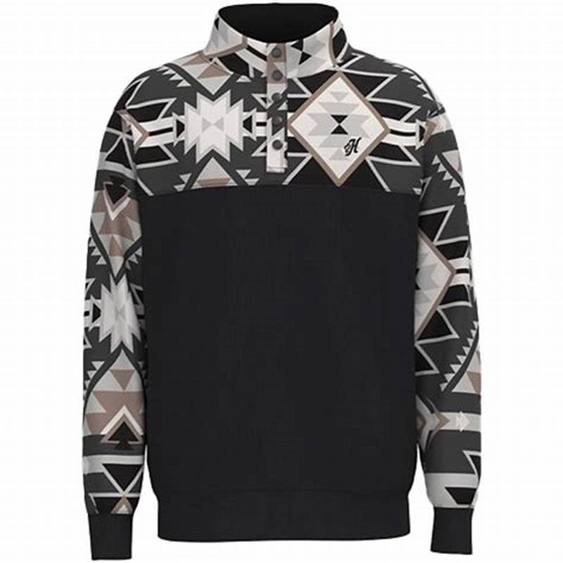 Aztec Pattern Pullover