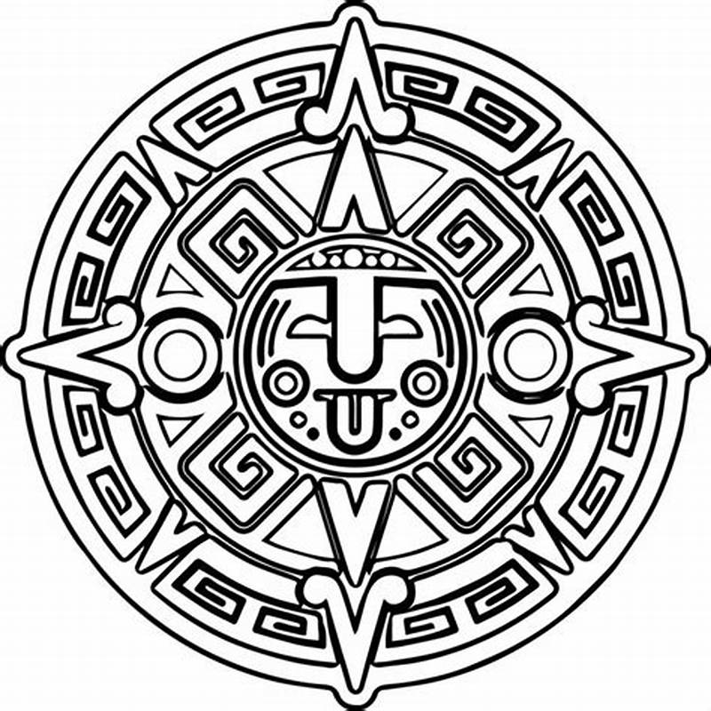 Aztec Sun Pattern