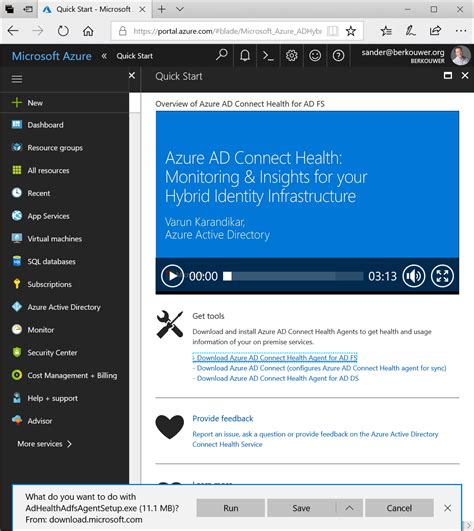 Troubleshooting Azure AD Connect Health