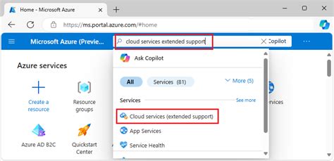 Azure Cloud Service Extended Support
