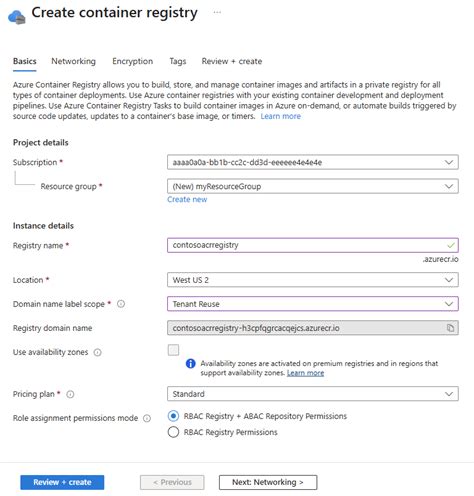 Azure Container Registry Health Check