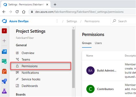 Azure DevOps Permissions