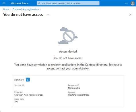 Azure Files access denied