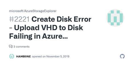 Azure VHD Error
