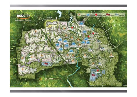BSD City Planned Concept Illustration