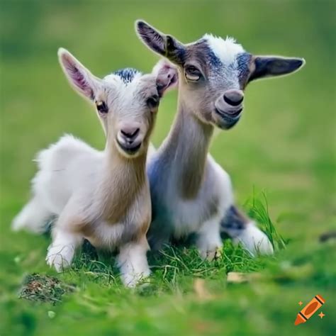 Baby and Goat