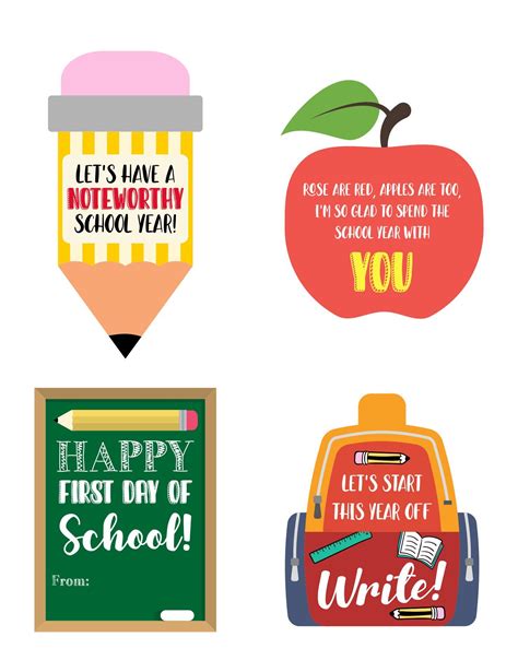 Back To School Printables For Teacher Use