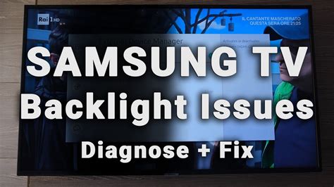 Backlight Issues